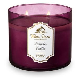 White Barn Lavender Vanilla Candle